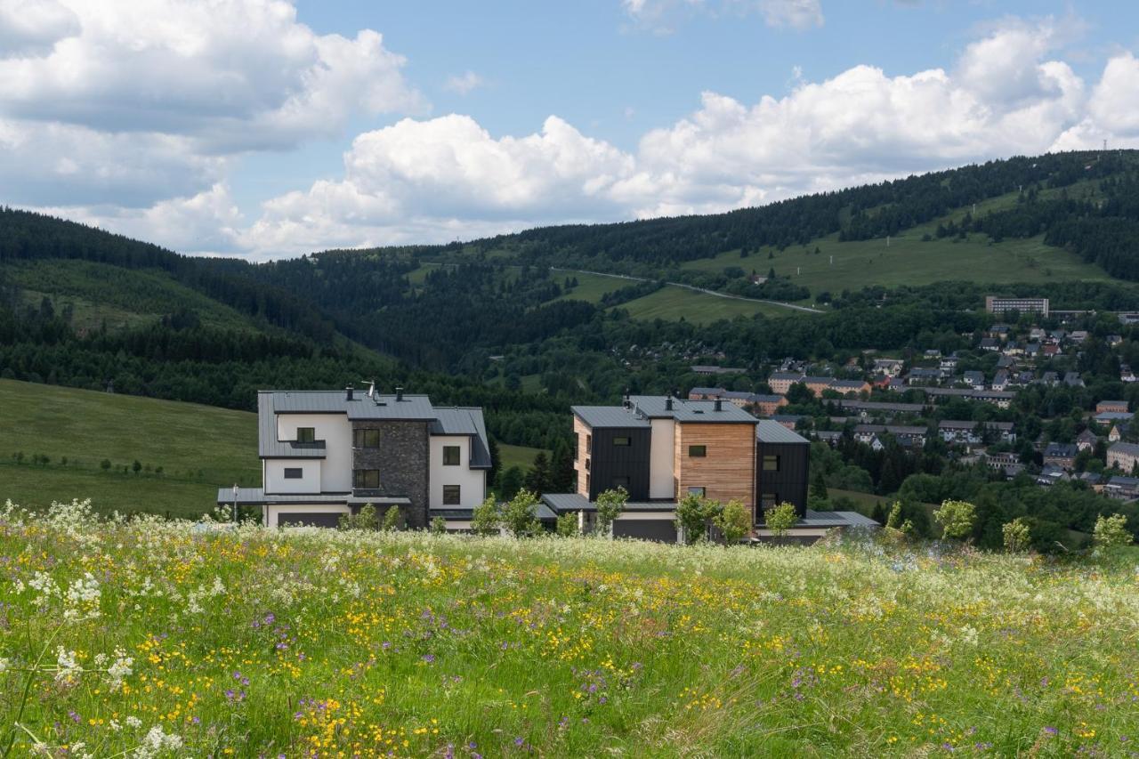 Rooftop Klinovec Лоучна-под-Клиновцем Экстерьер фото