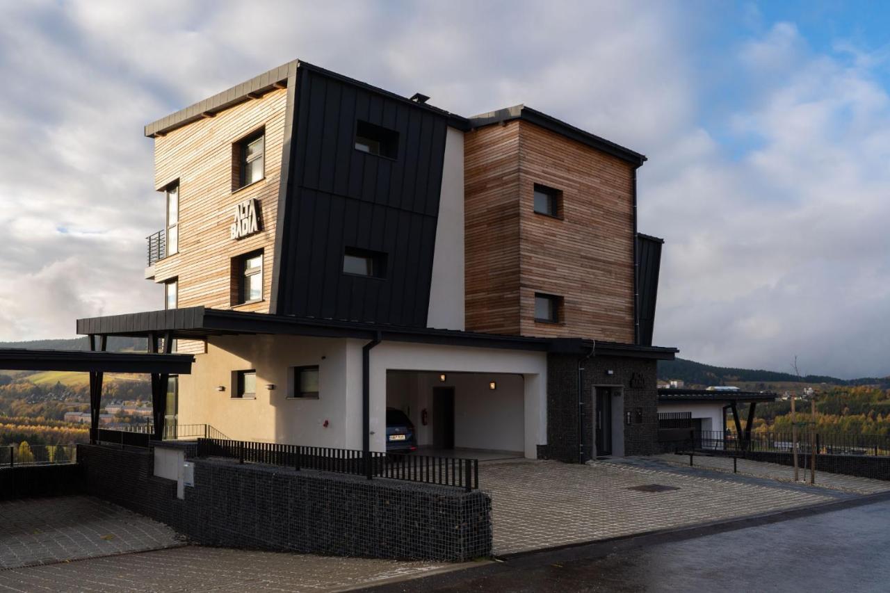 Rooftop Klinovec Лоучна-под-Клиновцем Экстерьер фото